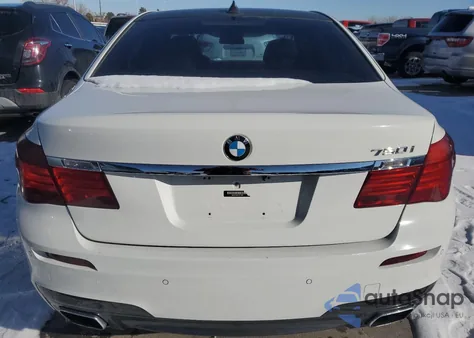 2012 BMW 750 Xi from USA, damaged, VIN WBAKC6C5XCC396061